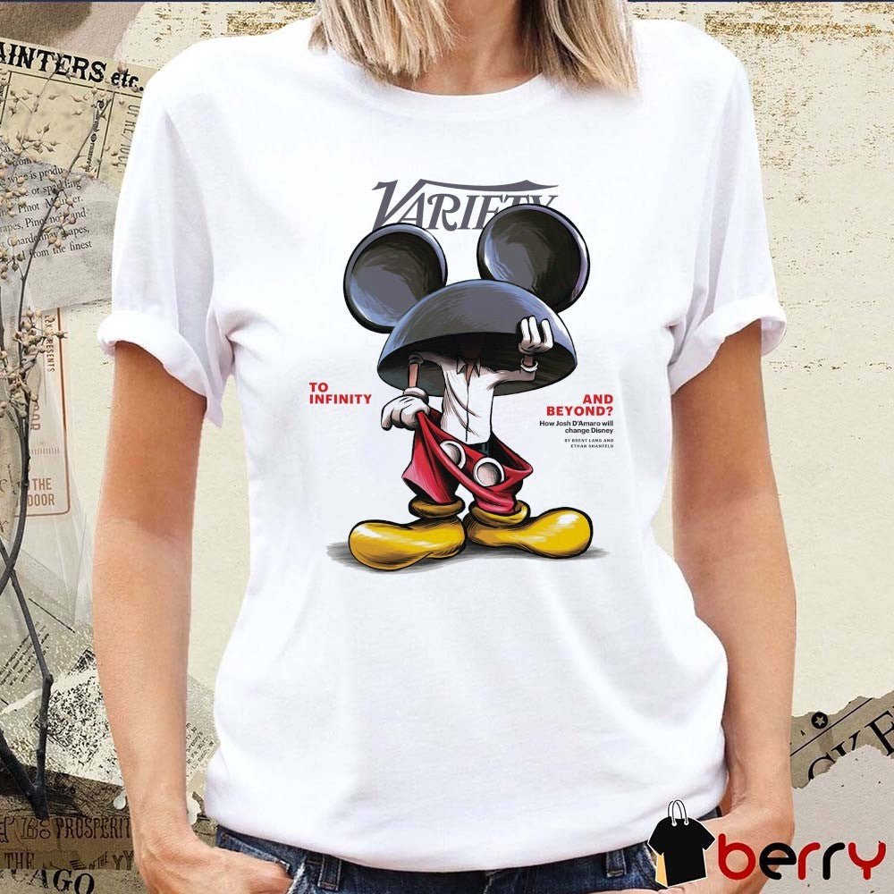 Variety To Infinity And Beyond How Josh D’Amaro Will Change Disney t-shirt