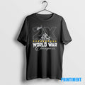 Official Veterans Day 2025 2x World War Champions American Flag Tee Sweater