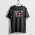 Official Veterans Against Trump Anti Maga Political