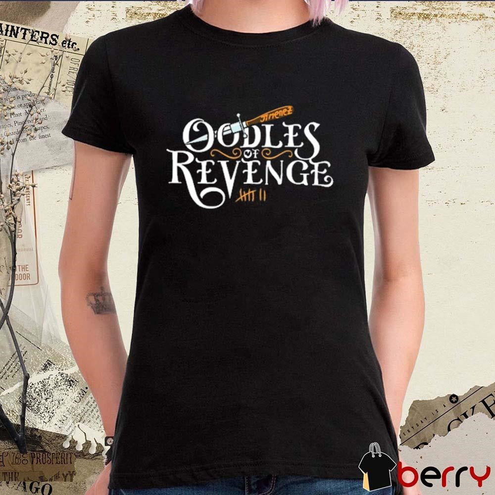 Vico Ortiz’s Oodles Of Revenge t-shirt