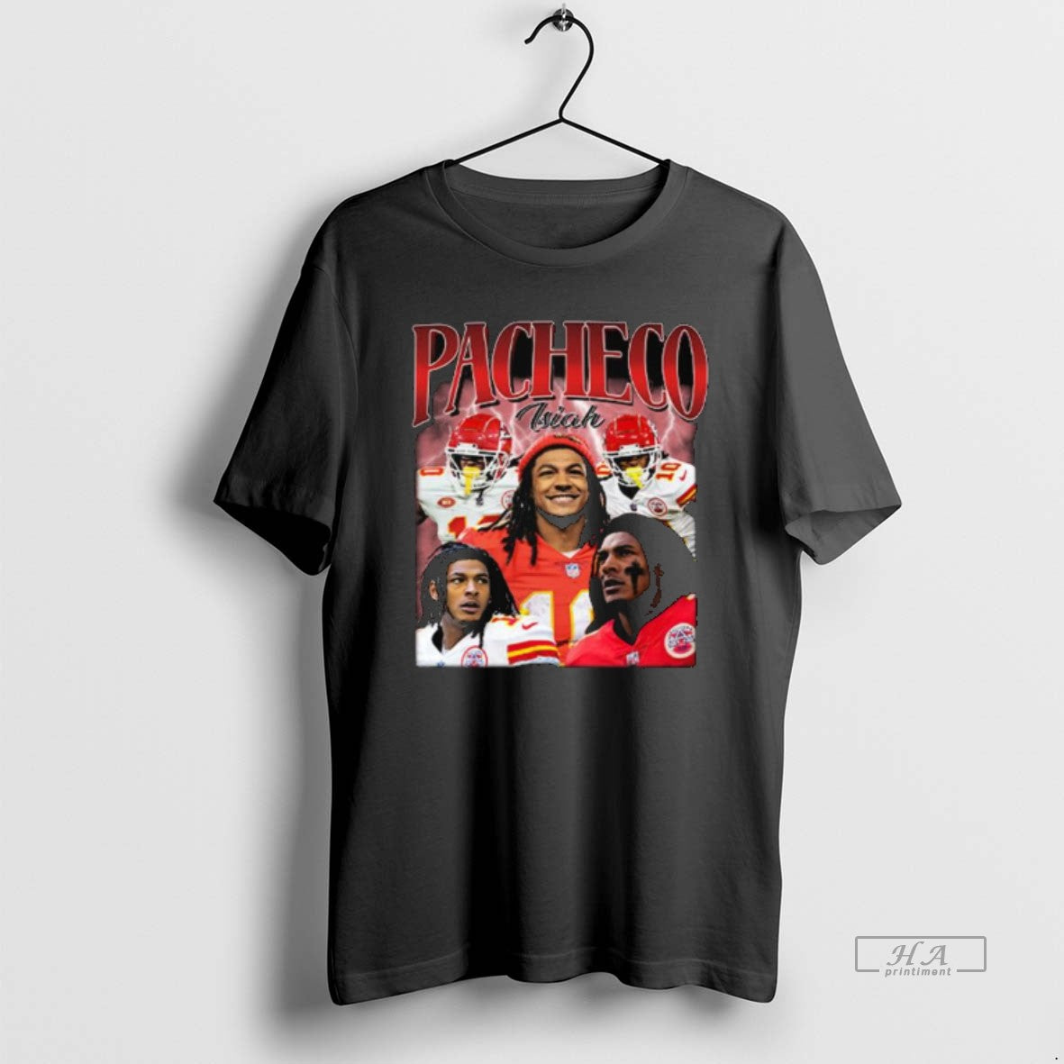 Official Vintage 90s Graphic Style Isiah Pacheco Long Sleve