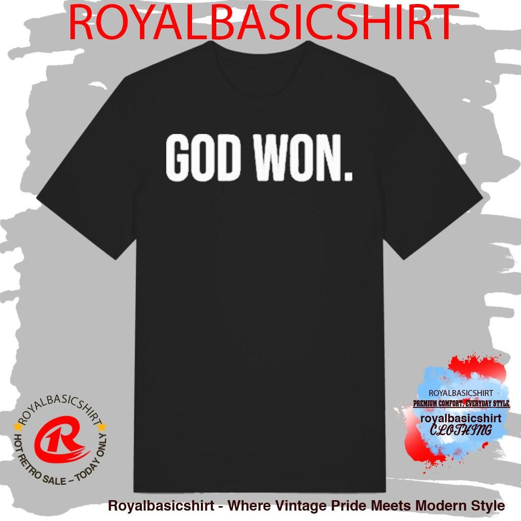 Vitor Belfort Wearing God Won Shirt
