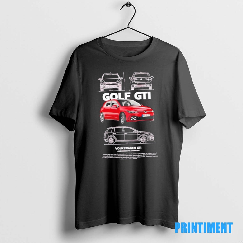 Official Volkswagen Golf Gti Hot Hatch Car Tee Sweater