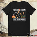 WNBA Jam She’s On Fire Las Vegas Aces Basketball A’ja Wilson 2025 t-shirt