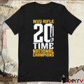 WVU West Virginia Mountaineers Rifle 20 Time 2025 NCAA National Champions t-shirt