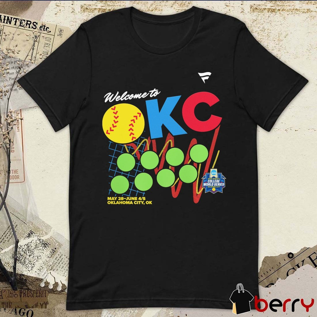 Welcome To OKC 2026 NCAA Softball Women’s College World Series Strikeout Specialist May 28 – June 4 5 t-shirt