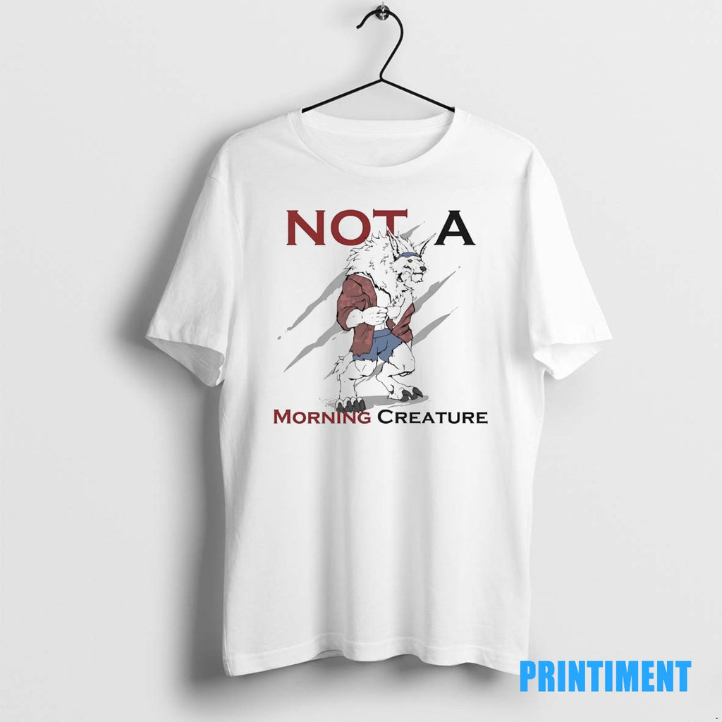 Official Werewolf Not A Morning Creature Tee Sweater