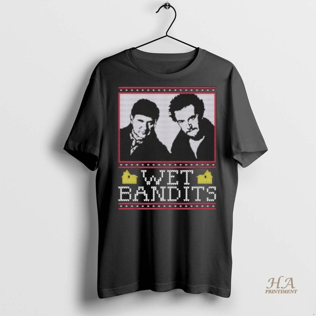Official Wet Bandits Harry And Marv Christmas Ugly Shirt