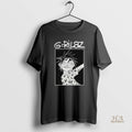 Official Weyewcz5 Gorillaz Music Black And White Graphic