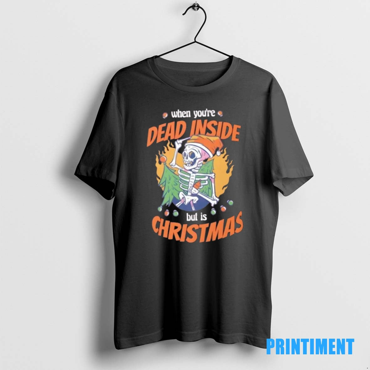 Official When Youre Dead Inside But Its Christmas Tee Sweater