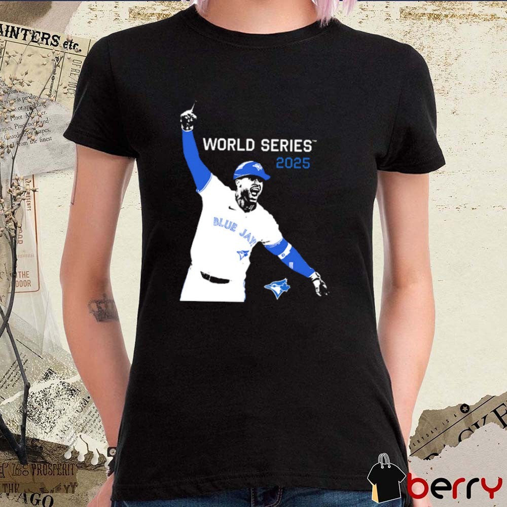 World Series 2025 George Springer Toronto Blue Jays MLB Fanart t-shirt