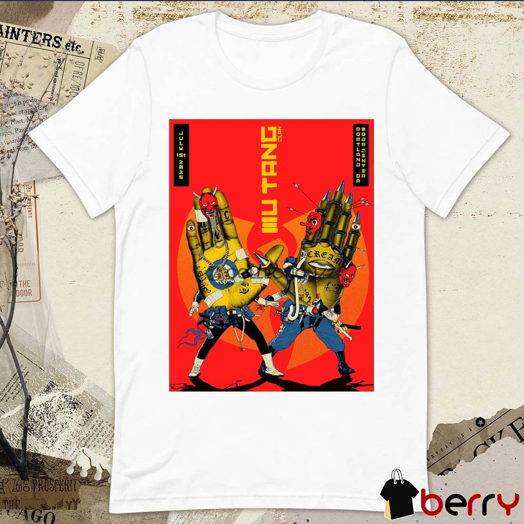 Wu Tang Clan July 1st 2025 Oregon at the Moda Center In Portland OA Poster t-shirt