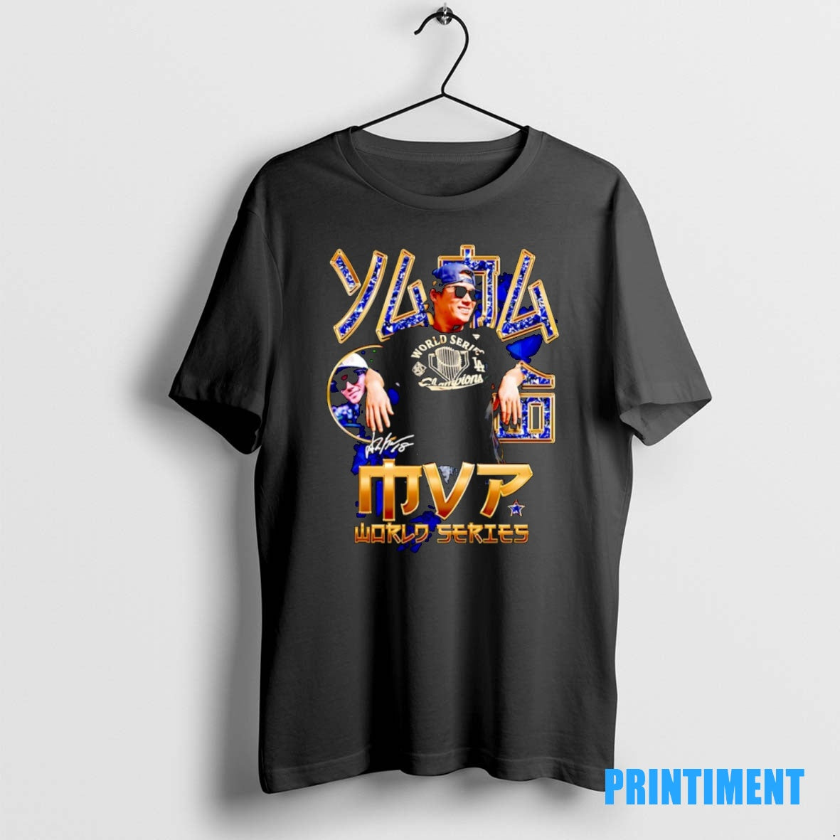 Official Yamamoto Mvp And Job Finished World Series Champs 2025 Signature Tee Sweater