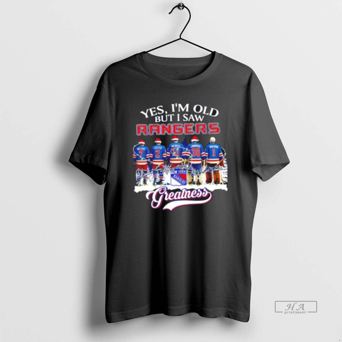 Official Yes Im Old But I Saw Greatness New York Rangers Giacomin And Legends Christmas