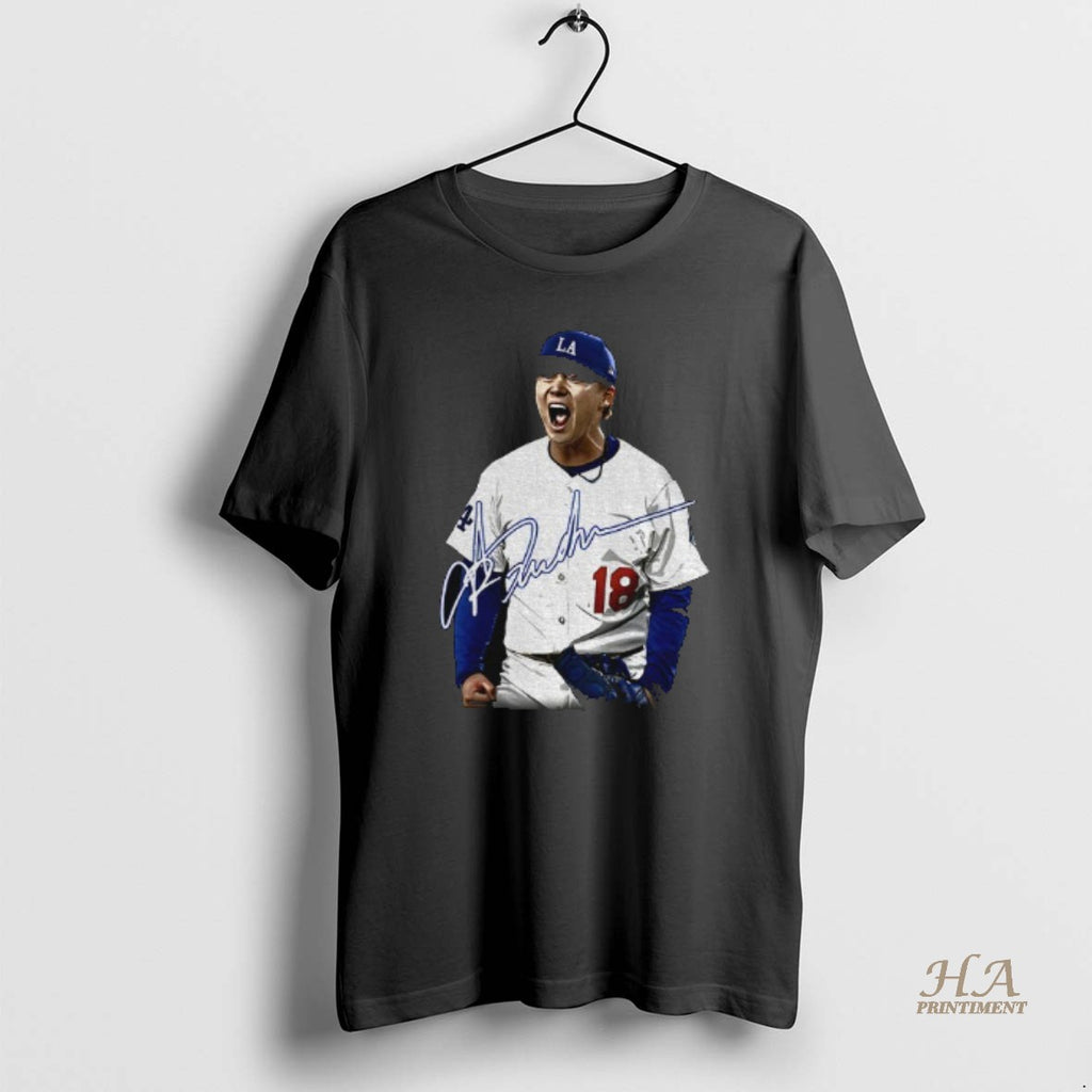 Official Yoshinobu Yamamoto 18 Los Angeles Dodgers Mvp Baseball World Series 2025 Signature