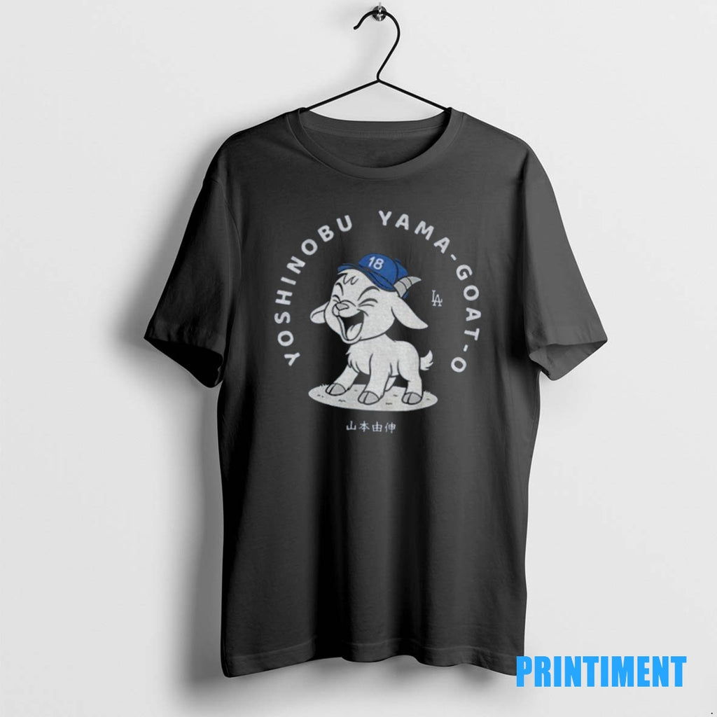 Official Yoshinobu Yamamoto Goat Los Angeles Dodgers Mvp World Series Tee Sweater