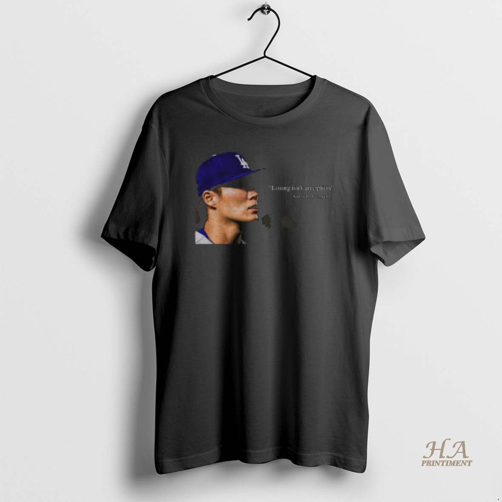 Official Yoshinobu Yamamoto Los Angeles Dodgers Mlb Baseball Losing Isnt An Option