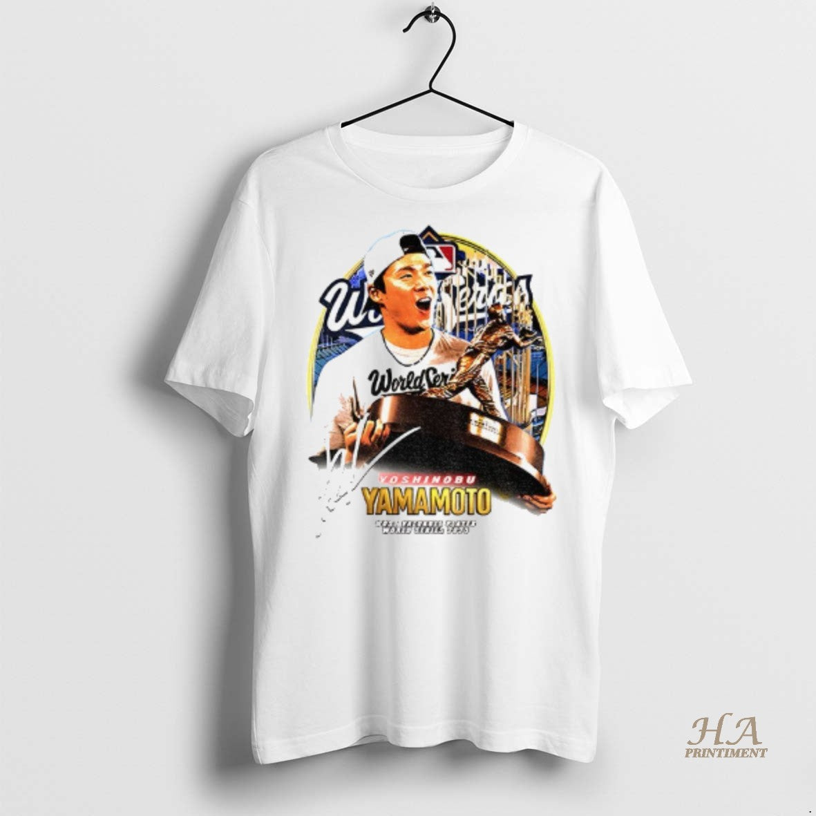 Official Yoshinobu Yamamoto Mvp Most Valuegue Player World Series 2025 Mlb Signature Shirt
