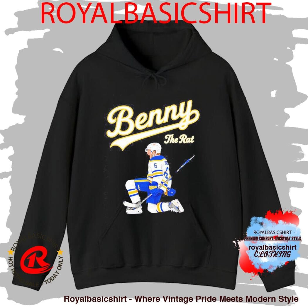 Zach Benson Benny The Rat Buffalo Sabres Hockey Shirt