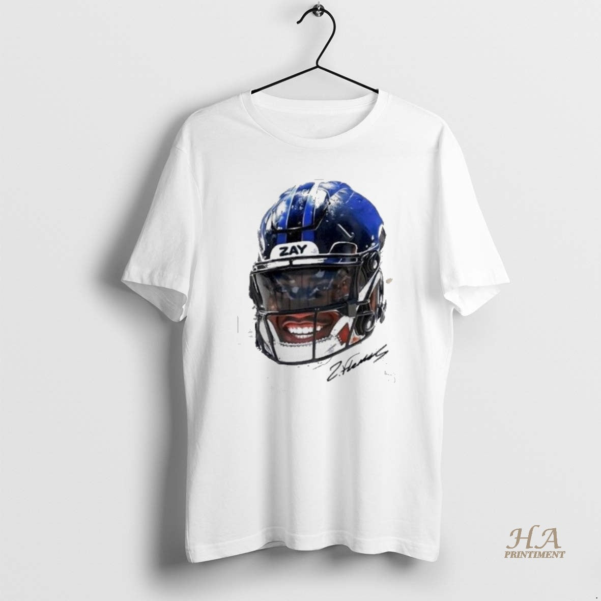 Official Zay Flowers Baltimore Ravens Football Portrait