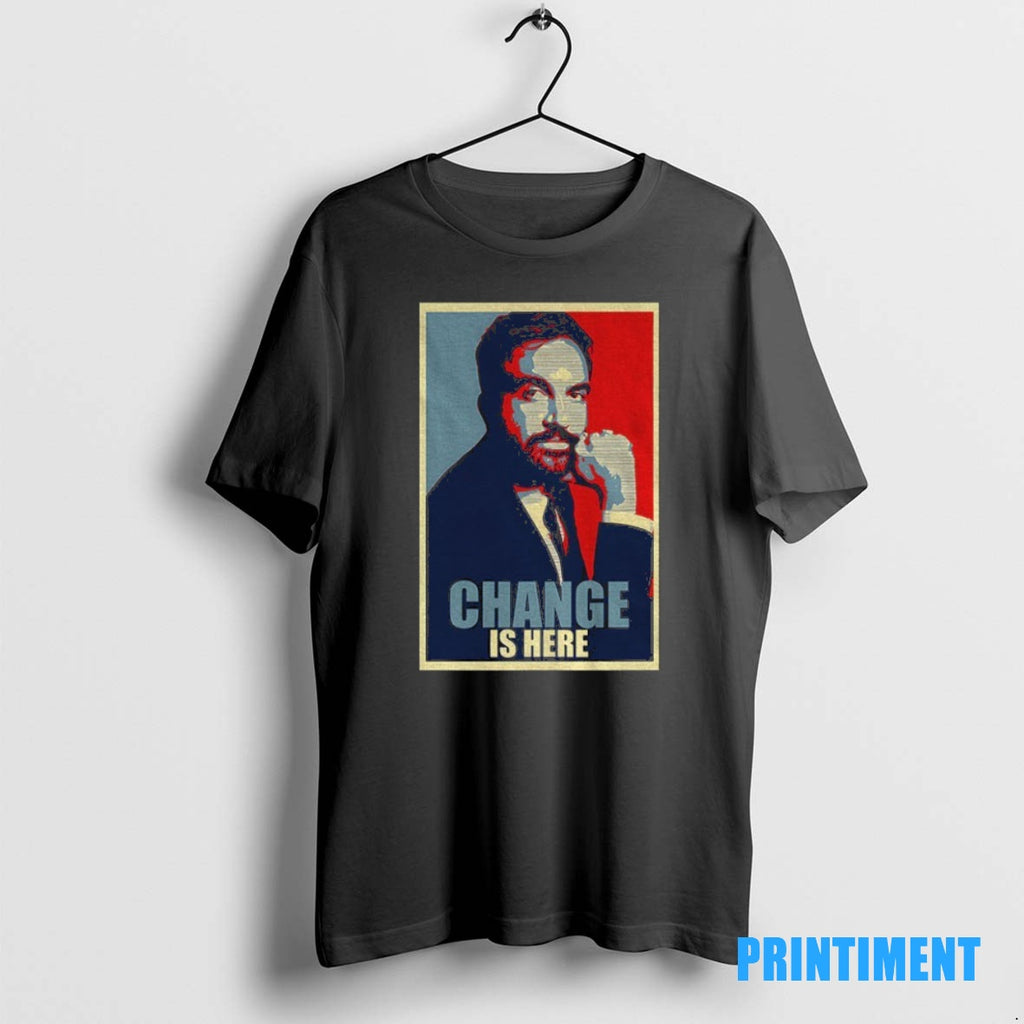Official Zohran Mamdani Political Nyc Election Change Is Here Tee Sweater