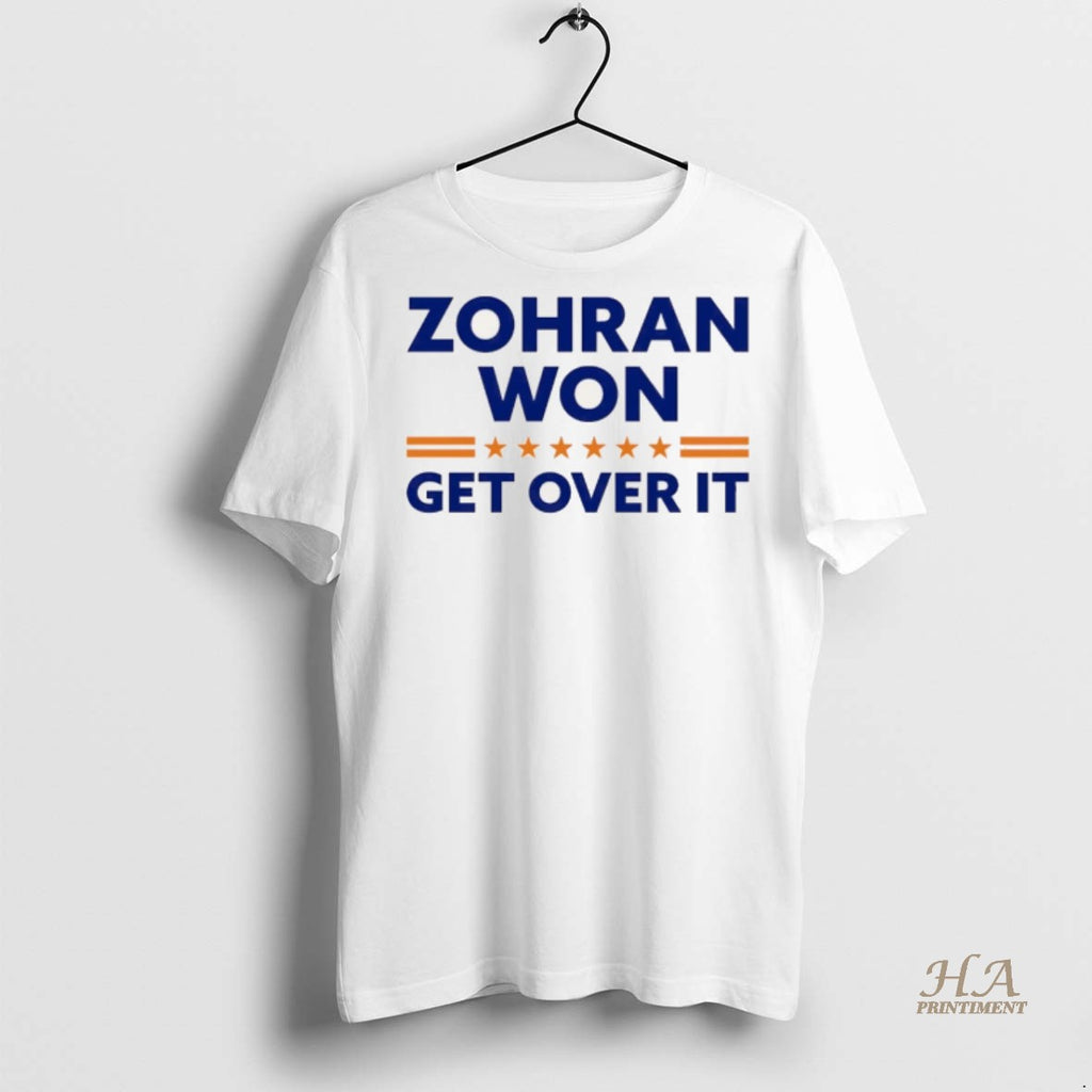Official Zohran Mamdani Won Get Over It Christmas Shirt