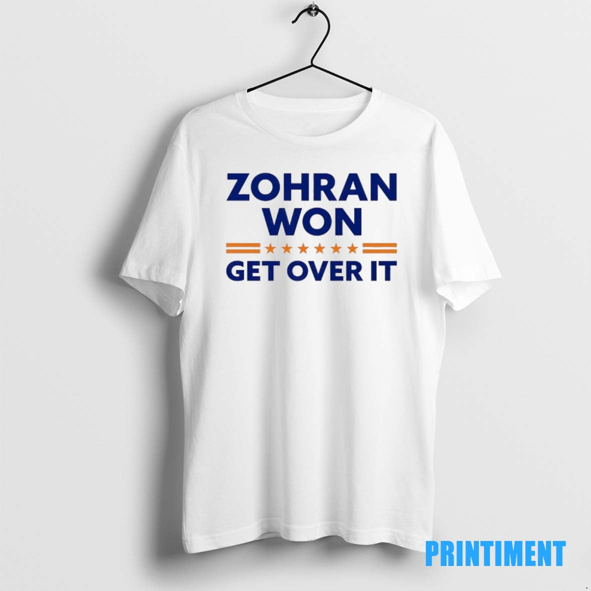 Official Zohran Mamdani Won Get Over It Tee Sweater
