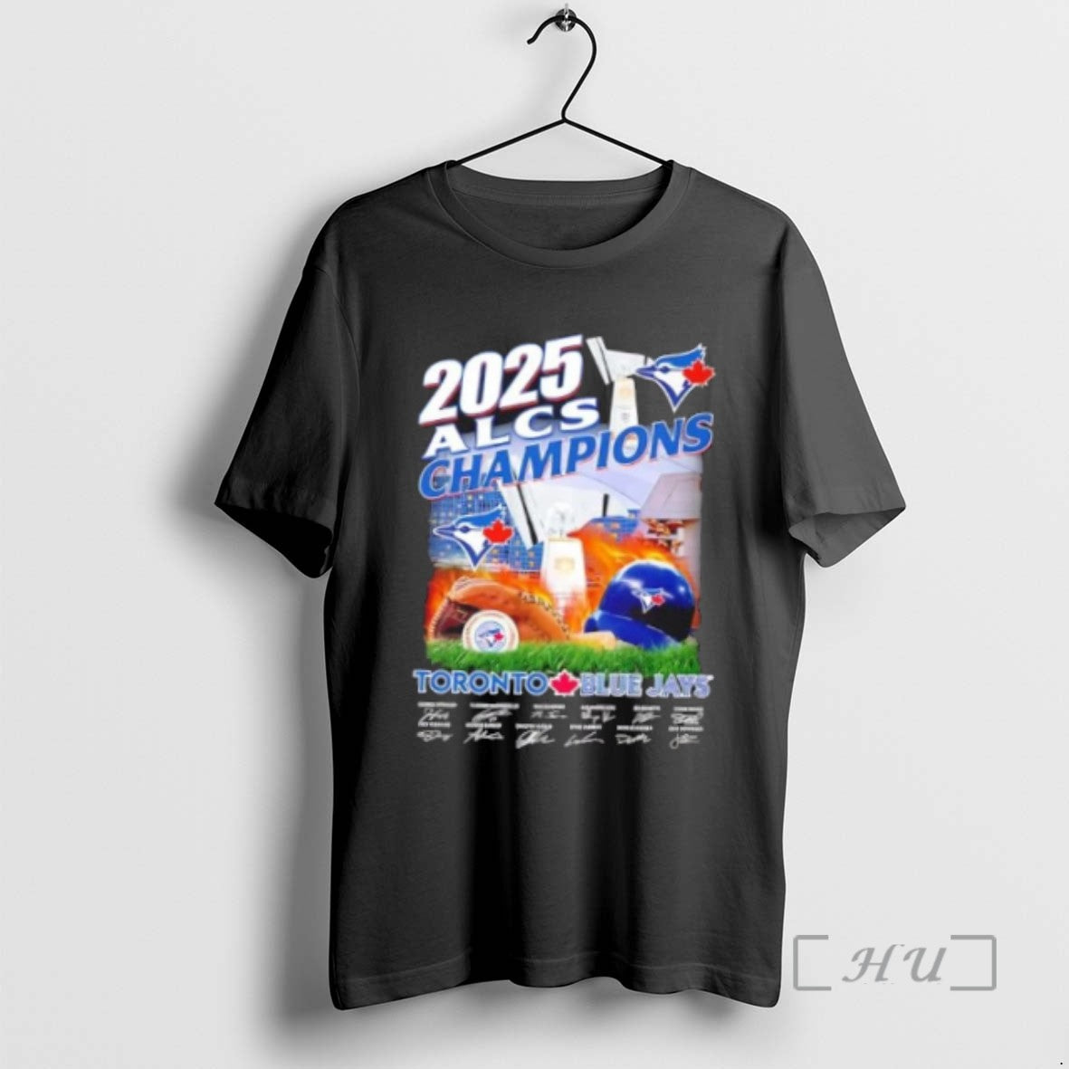 Officials 2025 Alcs Champions Toronto Blue Jays All Names Signatures
