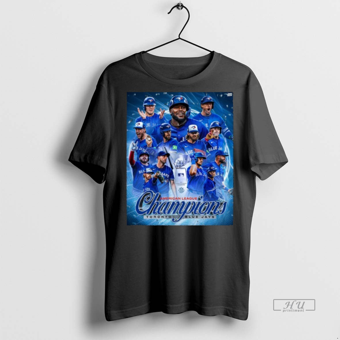 Officials 2025 American League Champions Toronto Blue Jays Team Graphic Tee Shirt Sweater