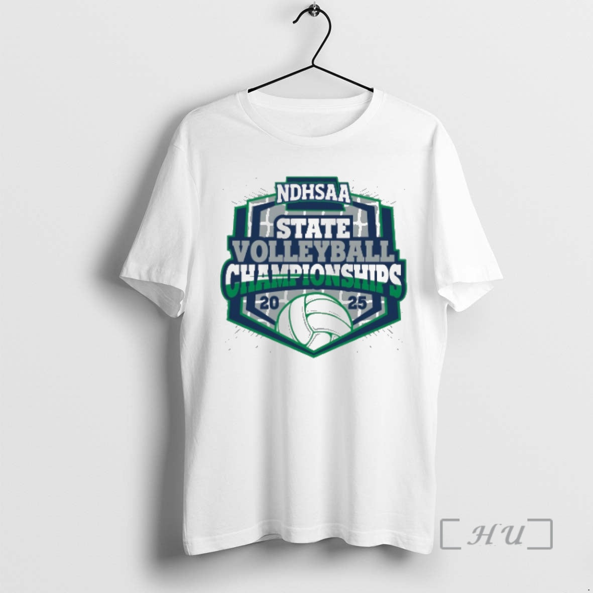 Officials 2025 Ndhsaa Volleyball State Tournament Championships Logo
