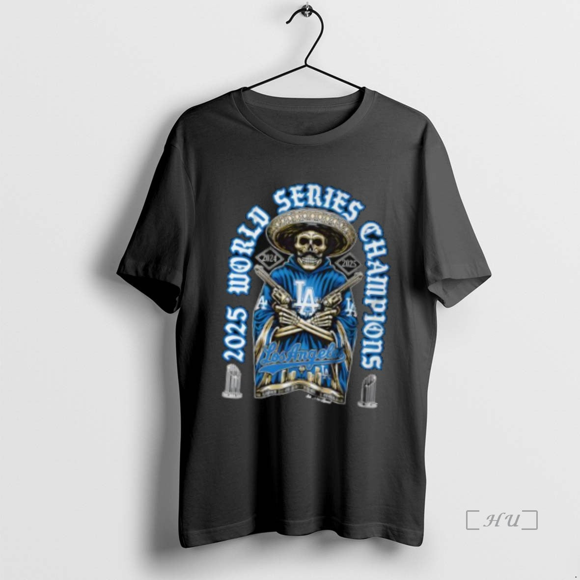 Officials 2025 Skull World Series Champs La Premium T Shirt Sweater