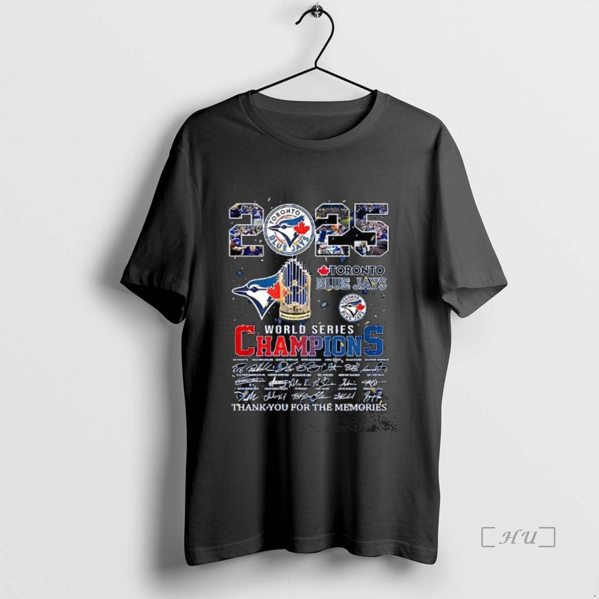 Officials 2025 Toronto Blue Jays World Series Champions Signature Premium T Shirt Sweater