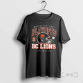 Officials 2025 Western Semi Final Playoff Bc Lions Football Helmet Premium T Shirt Sweater