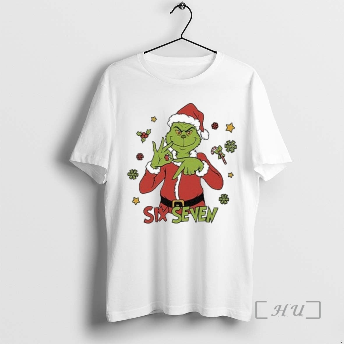 Officials 6 7 Six Seven Meme Grinch Christmas