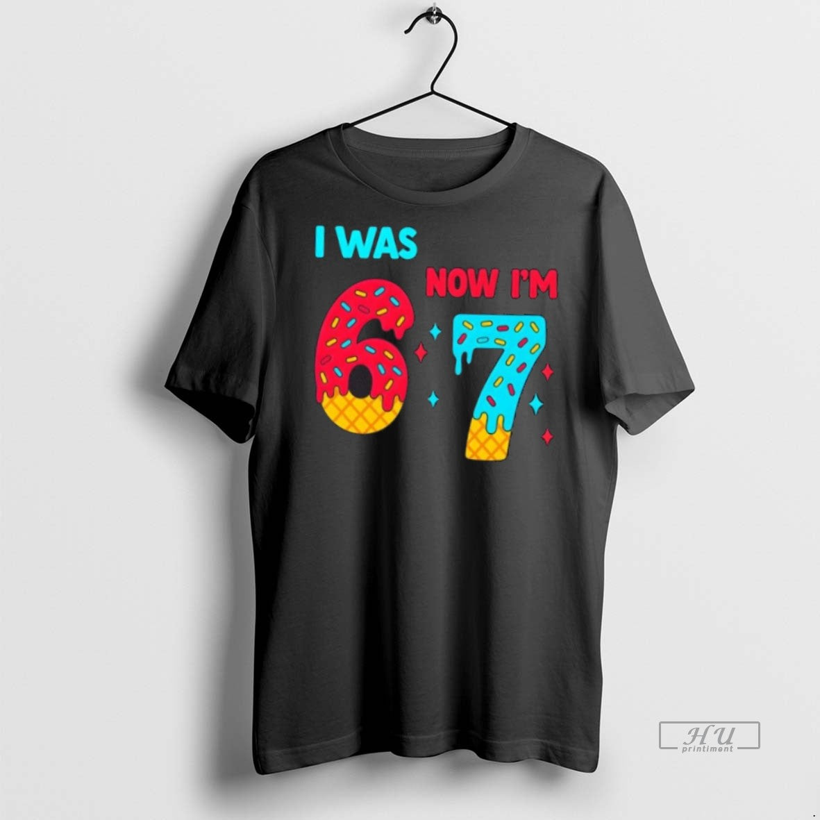 Officials 7 Year Old Birthday Was 6 Now Im 7 67 Premium Tee Shirt Sweater