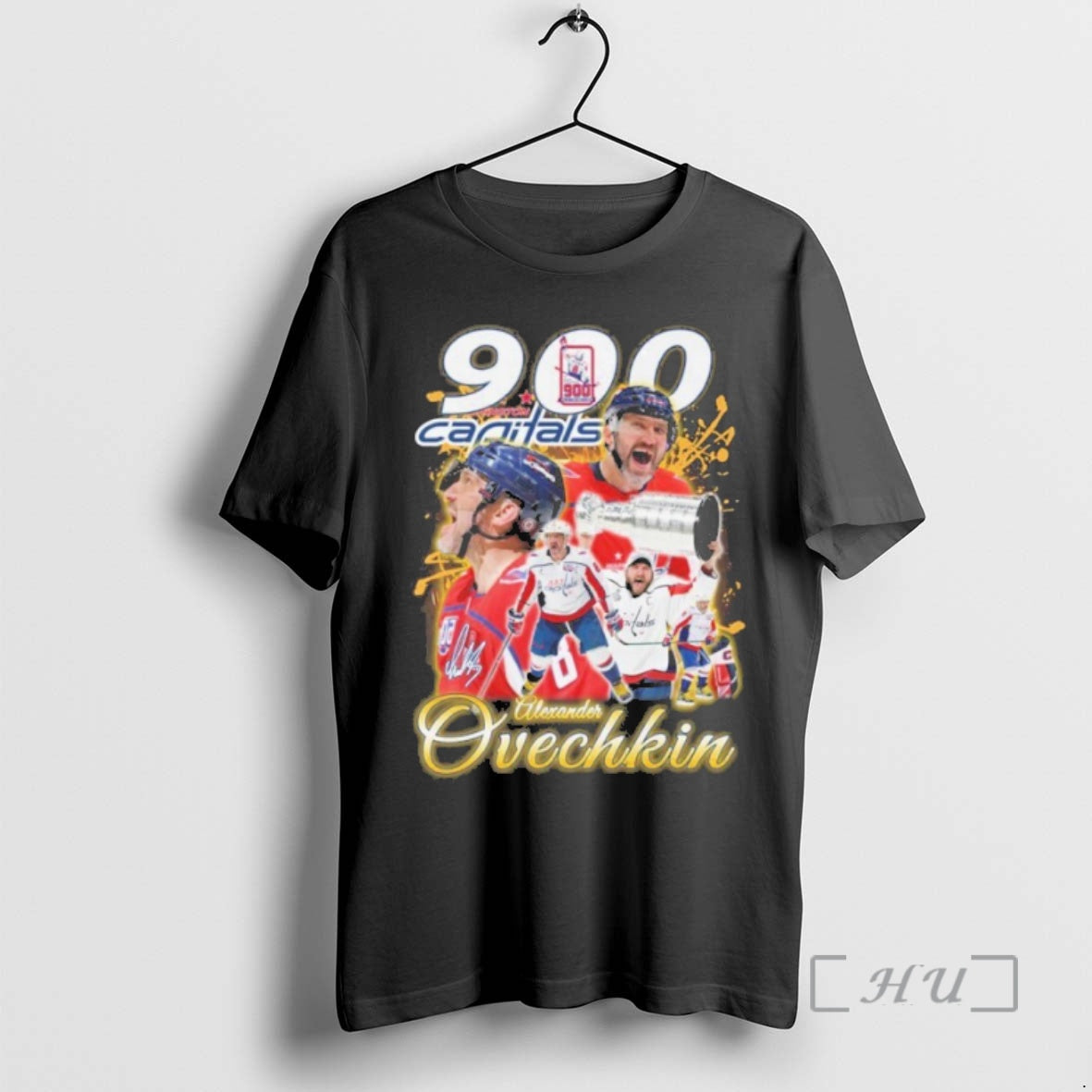 Officials 900 Goals Alex Ovechkin Washington Capitals Signature