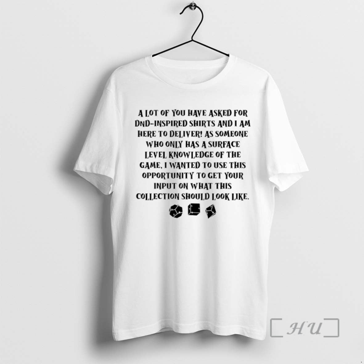 Officials A Lot Of You Have Asked For Dnd Inspired Shirts And I Am Here