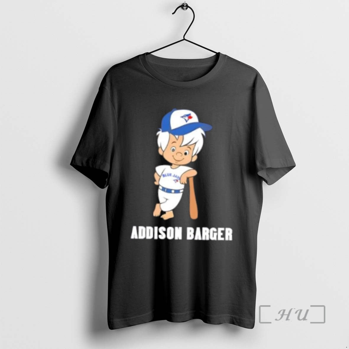 Officials Addison Barger Toronto Blue Jays Caricature