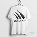 Officials Adidolf Hand Logo Graphic Tee Shirt Sweater