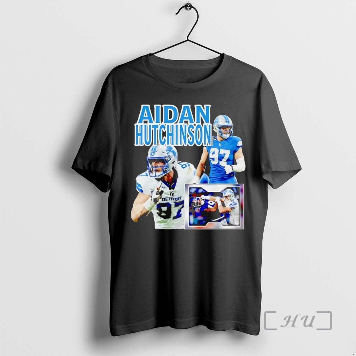Officials Aidan Hutchinson Punch Picture Collage Premium T Shirt Sweater