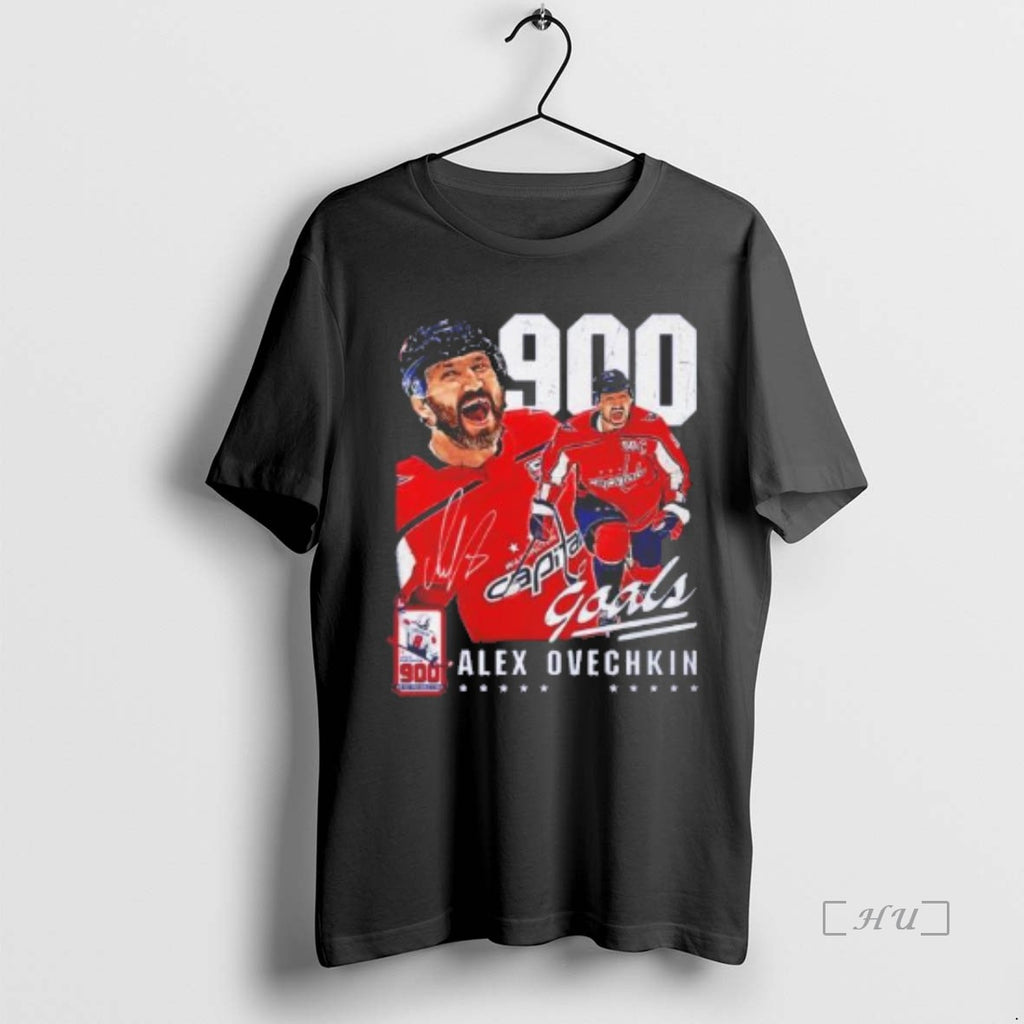 Officials Alexander Ovechkin Washington Capitals 900th Career Goal Signatute