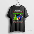 Officials All I Want For Christmas Is Morgan Wallen Premium T Shirt Sweater