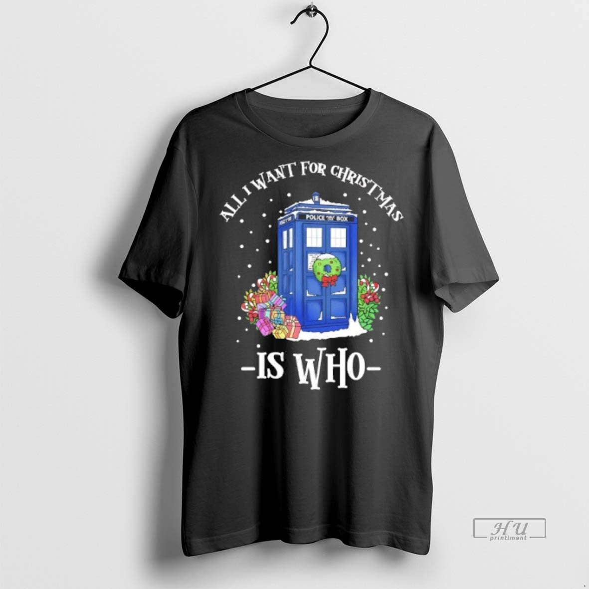Officials All I Want For Chrsitmas Is Dr Who Weater Tee Shirt Sweater
