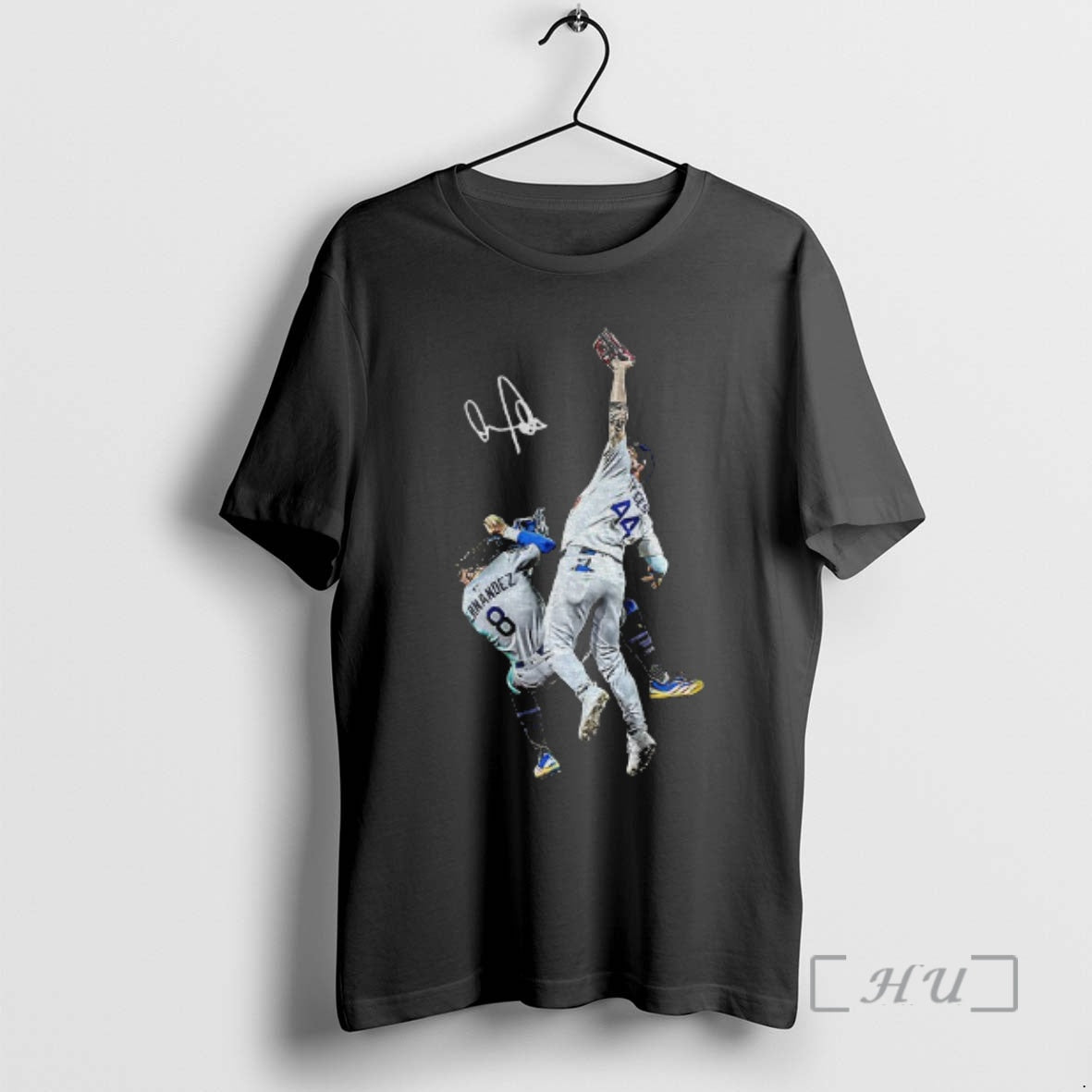 Officials Andy Pages The Catch World Series Signature Baseball Iconic Moment Premium T Shirt Sweater