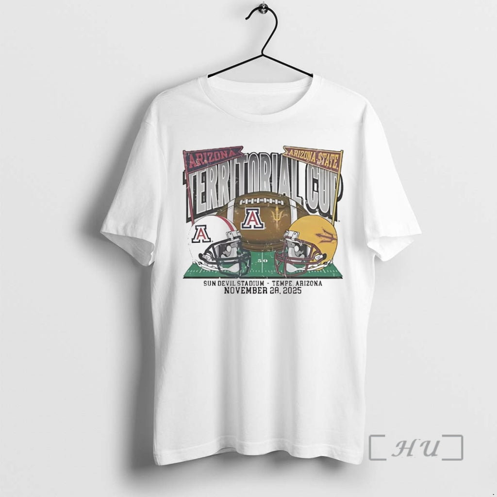 Officials Arizona State Sun Devils Vs Arizona Wildcats Territorial Cup 2025 Premium T Shirts Sweater