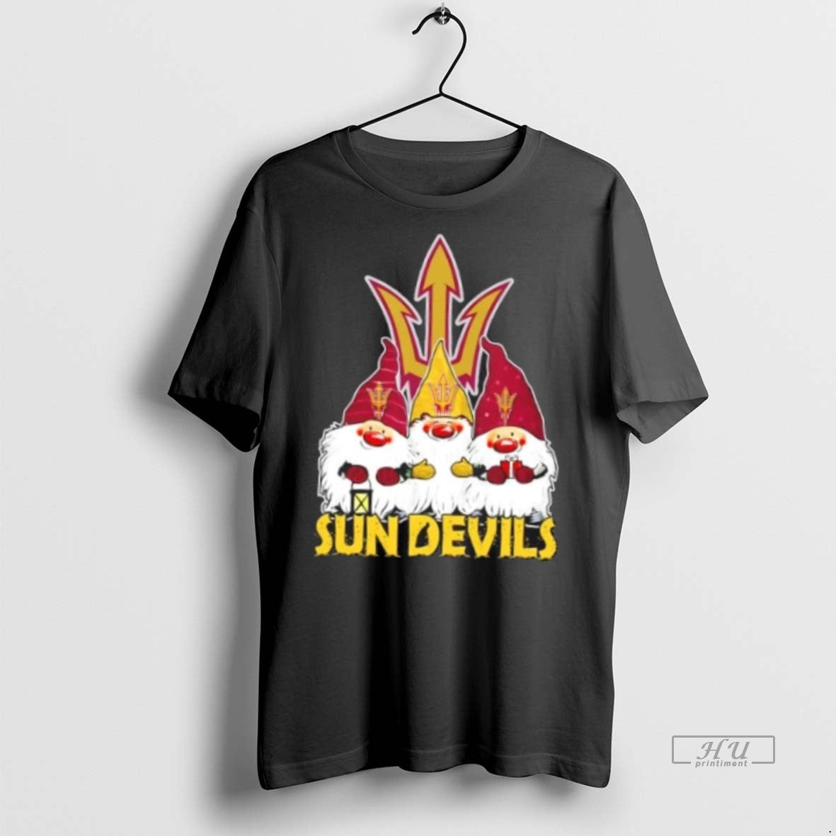 Officials Arizona State Sun Devils X Gnomes Xmas Christmas Premium Tee Shirt Sweater