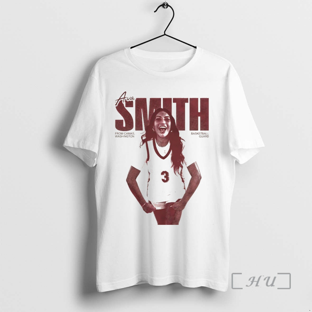 Officials Ava Smith From Camas Washington Basketball Guard Vintage Christmas