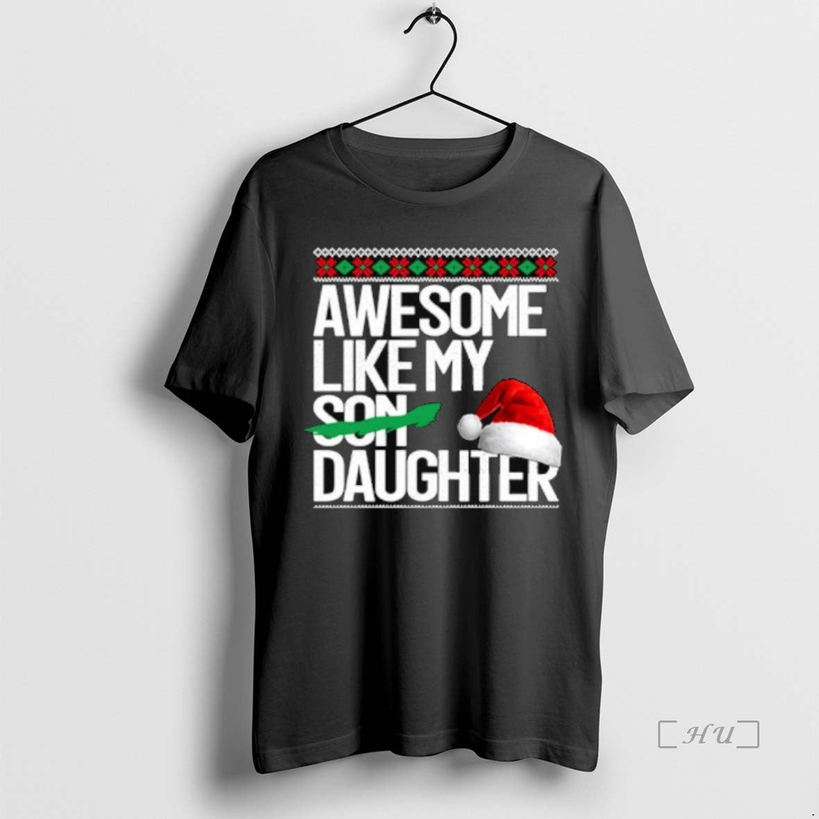 Officials Awesome Like My Daughter Christmas Long Sleve