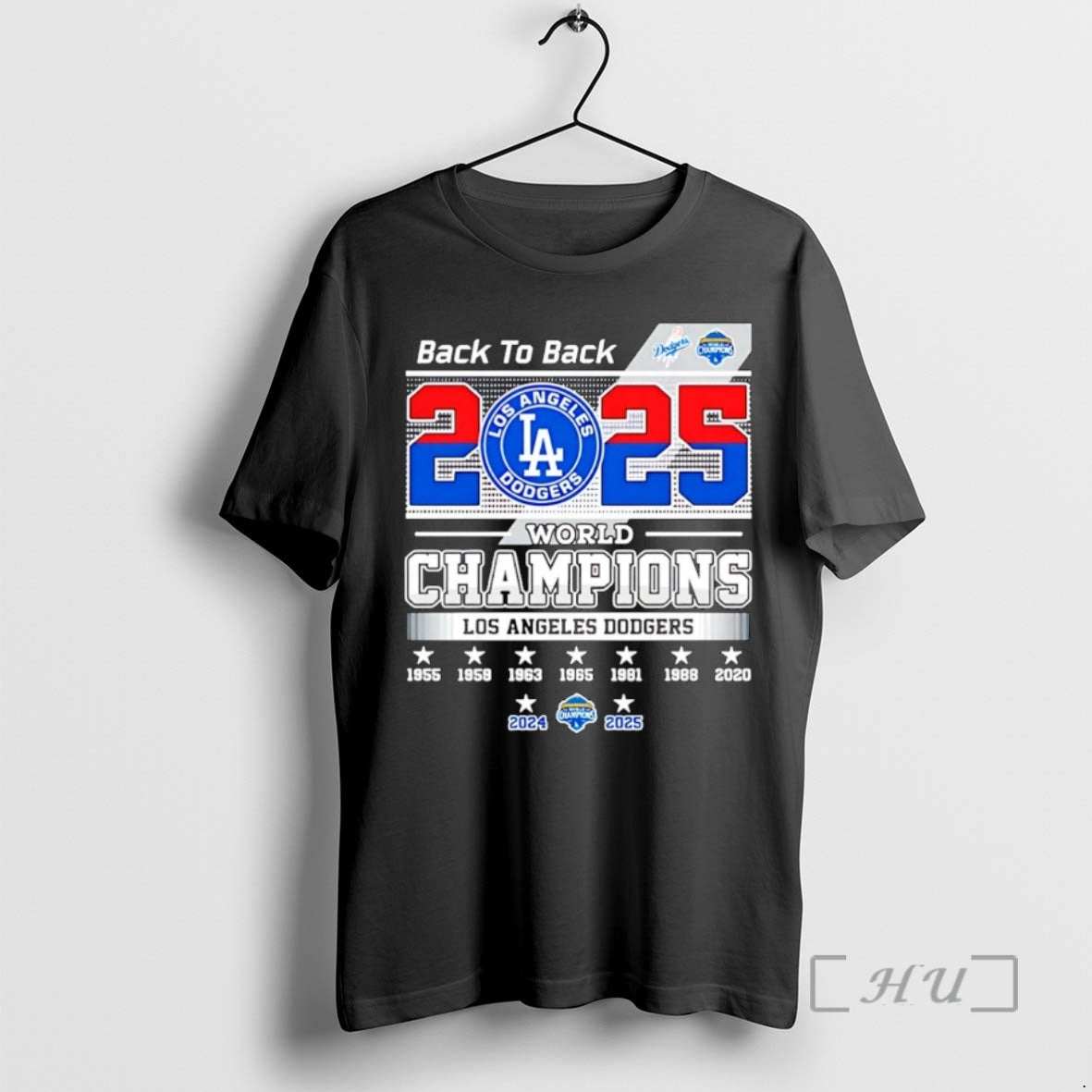Officials Back To Back Los Angeles Dodgers 2025 World Series Christmas Premium T Shirt Sweater