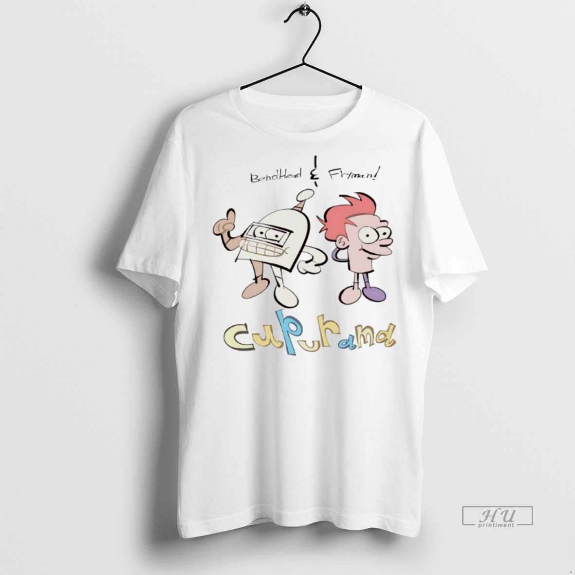 Officials Bend Head Flyman Futurama Graphic Tee Shirt Sweater